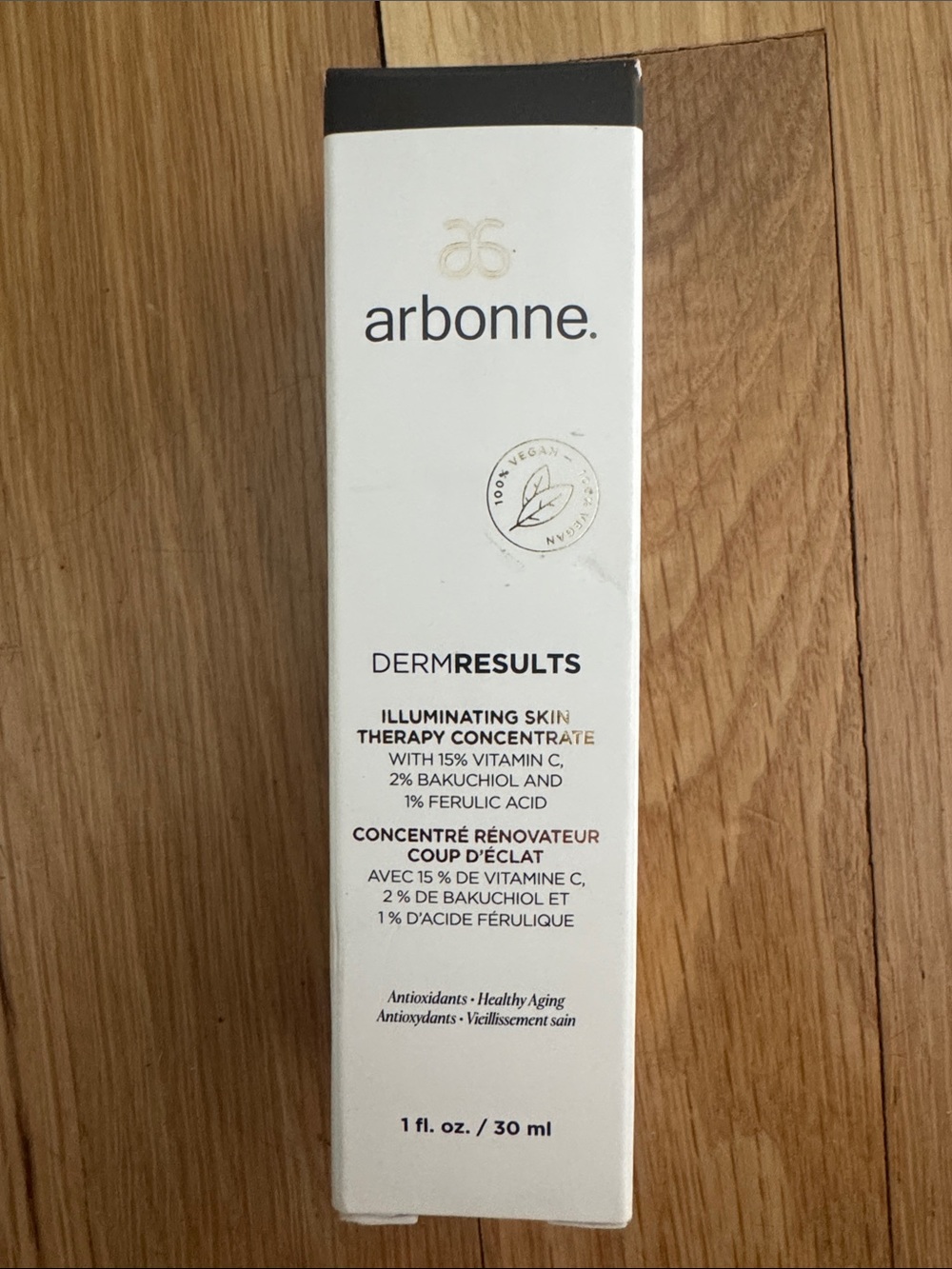 Arbonne DermResults Derm Results Illuminating Skin Therapy Concentrate 1 Oz